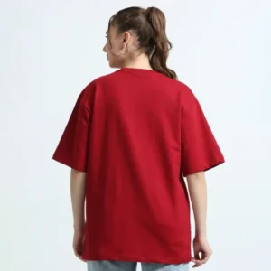 تیشرت قرمز بیسیک