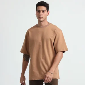 تیشرت نسکافه ای بیسیک