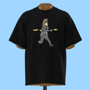 لباس طرح کارتونی جان ویک و سگش