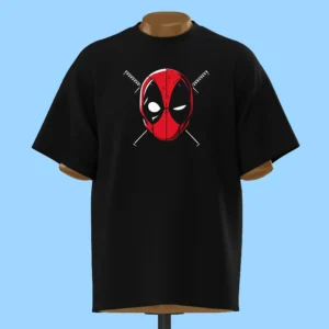 لباس طرح کله ددپول و شمشیرها