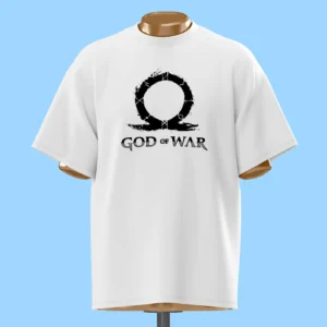 لباس طرح لوگو و نوشته گاد آف وار