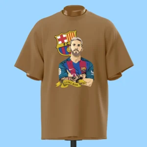 لباس طرح مسی و لوگوی بارسلونا