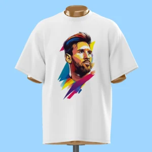 لباس طرح پاپ آرت مسی