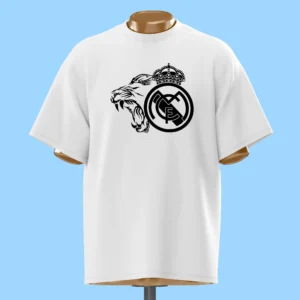 لباس طرح ترکیبی لوگوی رئال و غرش شیر