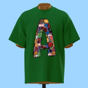 لباس طرح حرف A لوگوهای مارول