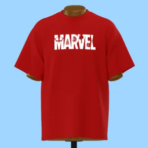 لباس طرح لوگوی مارول با آیکون قهرمانان