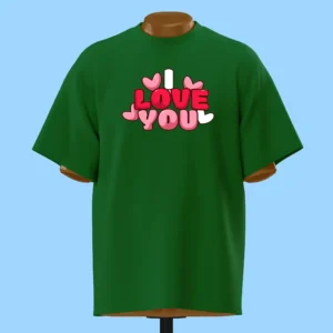 لباس طرح قلب I Love You