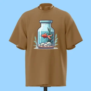 لباس طرح ماهی قرمز در تنگ