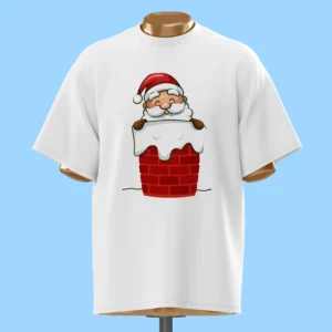 لباس طرح بابانوئل در دودکش