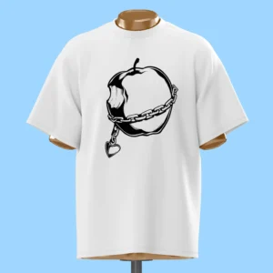 لباس طرح سیب و زنجیر قلبی - دث نوت