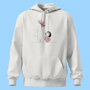 لباس طرح دختر و گل