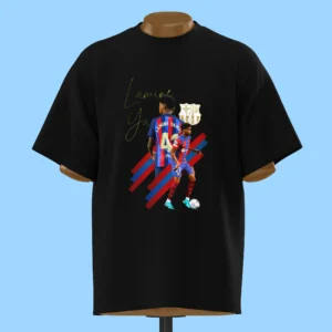 لباس طرح پوستر لامین یامال