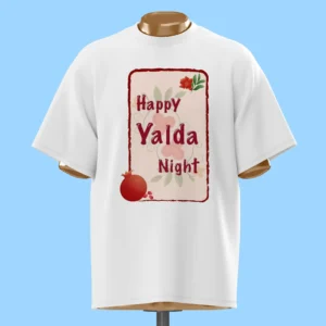 لباس طرح "Happy Yalda Night"