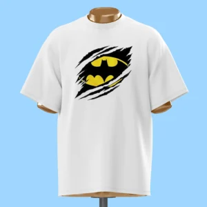 لباس طرح لوگوی بتمن خراش