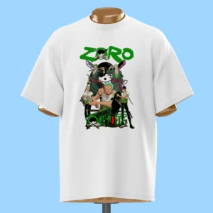 لباس طرح کلاژ رورونوآ زورو - وان پیس