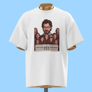 لباس طرح پوستر بازیگران La Casa de Papel