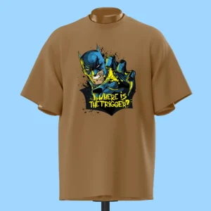 لباس طرح بتمن "Where is the trigger?"