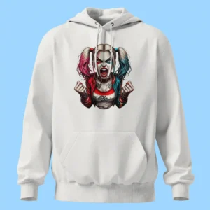 لباس طرح استیکر هارلی کویین عصبانی