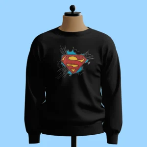 لباس طرح لوگوی سوپرمن پاره شده