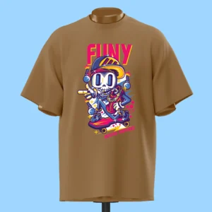 لباس طرح اسکلت اسکیت‌باز FUNY