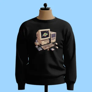 لباس طرح کامپیوتر قدیمی Retro