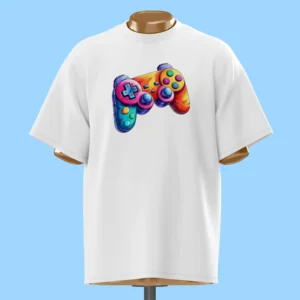 لباس طرح کنترلر رنگارنگ