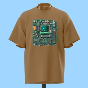 لباس طرح برد الکترونیکی مادربورد