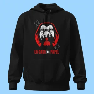 لباس طرح ماسک دالی و ساختمان - La Casa de Papel