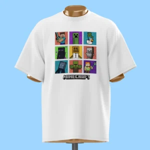     لباس طرح آیکون‌های مربعی ماینکرفت