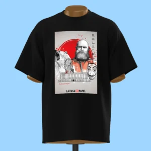     لباس طرح پوستر هلسینکی - La Casa de Papel