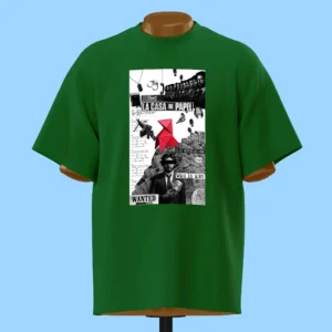     لباس طرح کلاژ اسکچ مانی هایست