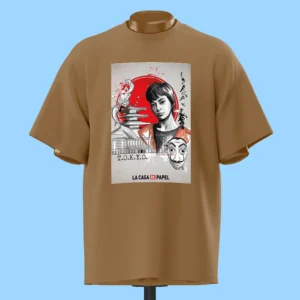     لباس طرح پوستر توکیو - La Casa de Papel