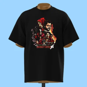     لباس طرح پوستر گروهی Money Heist