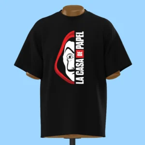     لباس طرح نیم رخ ماسک دالی - La Casa de Papel