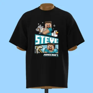     لباس طرح استیو و حیوانات - ماینکرفت