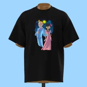     لباس طرح تن تن و دختر - تن تن