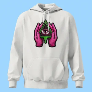 لباس طرح دستان و چشم ایلومیناتی