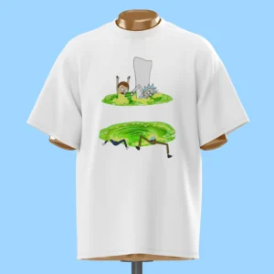 لباس طرح سقوط ریک و مورتی در پورتال سبز