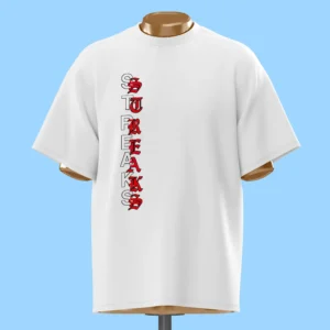     لباس طرح تایپوگرافی "Streaks"