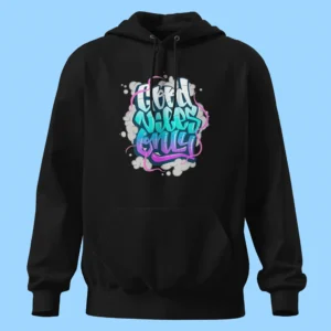     لباس طرح گرافیتی "Good Vibes Only"