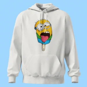     لباس طرح مینیون بستنی چوبی