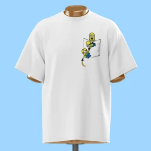     لباس طرح مینیون‌ها در جیب