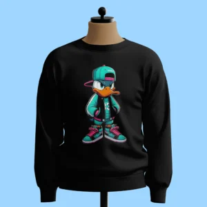     لباس طرح دونالد داک گرافیتی