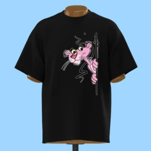     لباس طرح پلنگ صورتی پنهان شده