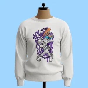     لباس طرح گرافیتی باگز بانی بیسبالیست