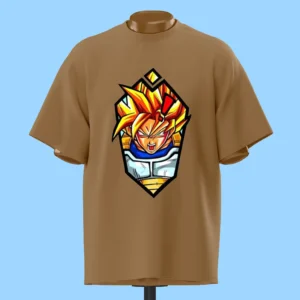 لباس طرح گوکو در قاب لوزی