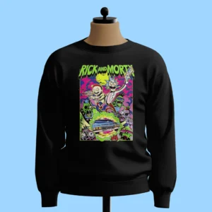 لباس طرح ریک و مورتی اسیدی