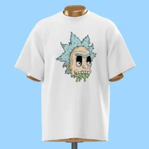 لباس طرح صورت ذوب شده ریک سانچز