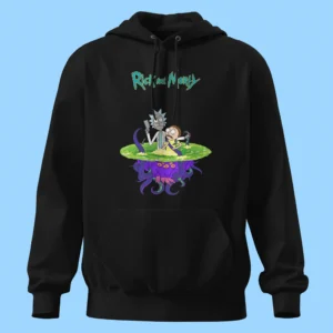 لباس طرح ریک و مورتی و هیولای پورتال