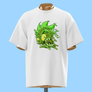 لباس طرح ذوب شدن صورت ریک سبز